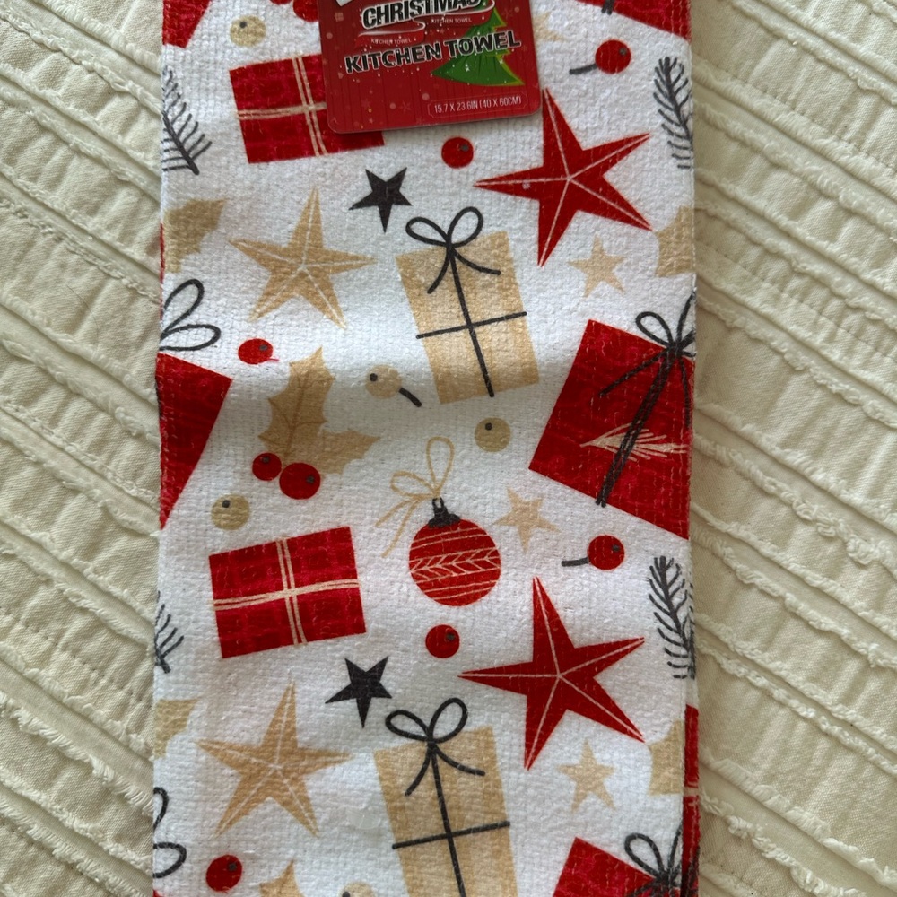 Festive Christmas Kitchen Towel